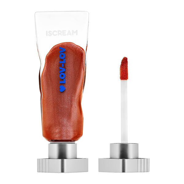 Блеск для губ Iscream Lov-Lov с глиттером тон 07, 4.5 г