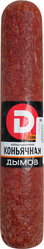 

Колбаса сырокопченая Дымов Коньячная вес