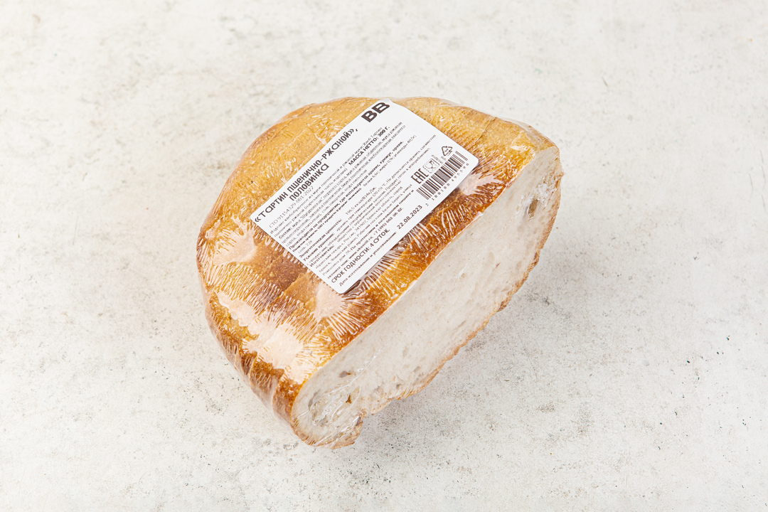 

Тартин пшенично-ржаной половинка 300 г