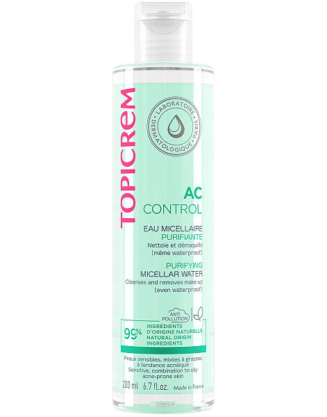 Topicrem AC Control Вода мицеллярная очищающая 200 мл