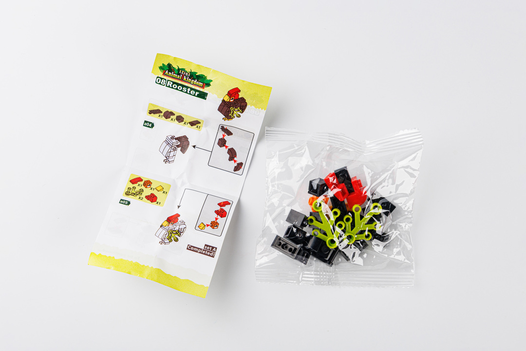 

Набор игровой Яйцо с конструктором: Животные