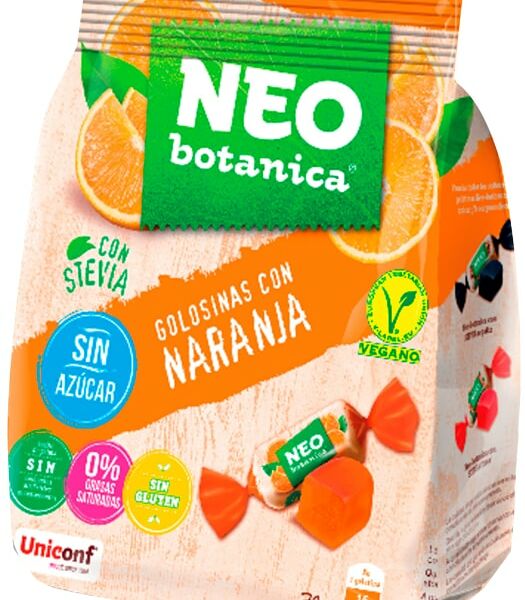 Конфеты Neo Botanica с желейным корпусом Апельсин 150г