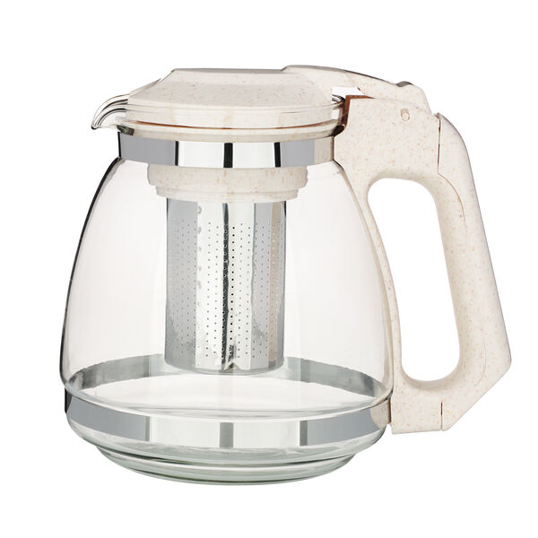Vetta чайник заварочный 1500мл, ситечко из нержавеющей стали, стекло, полипропилен, 2 цвета, в ассортименте