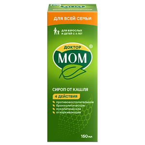 Доктор Мом 150 мл сироп