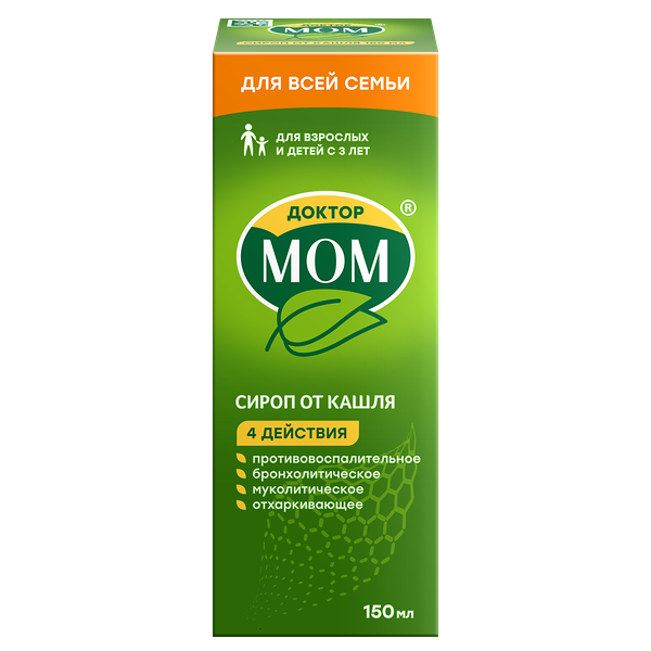Доктор Мом 150 мл сироп
