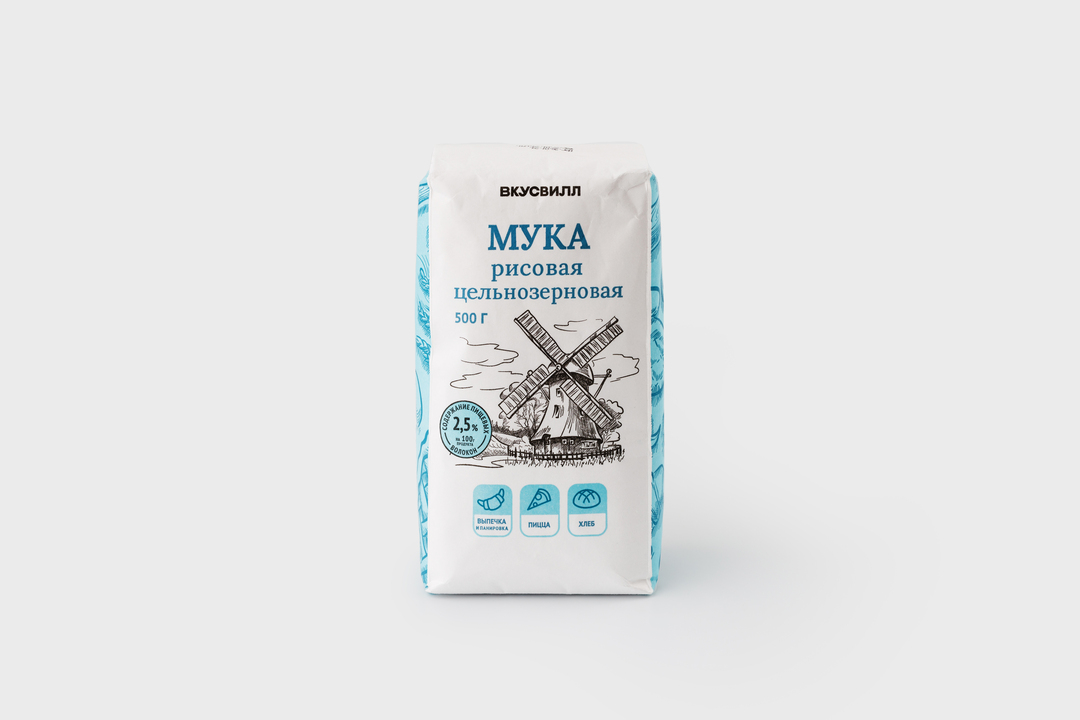 

Мука рисовая цельнозерновая, 500 г