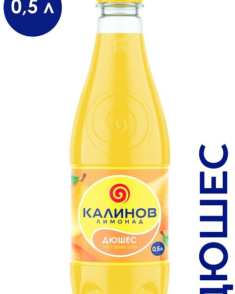 Напиток Калинов Лимонад Дюшес 0.5л