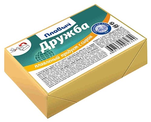 

Сыр плавленый Плавыч Дружба 40% 70 г