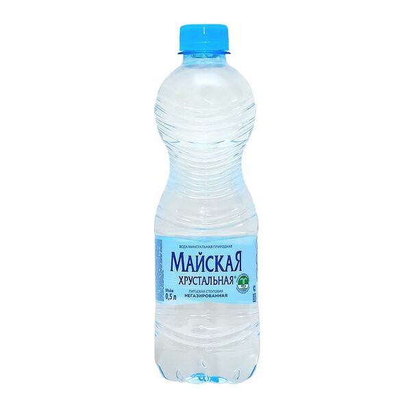 Мин.вода майская хрустальная 0.5 л негаз