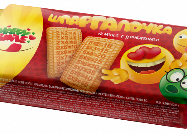 Печенье Брянконфи Школьная шпаргалочка сахарное