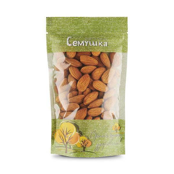 Миндаль сушёный Семушка без обжарки, 120г