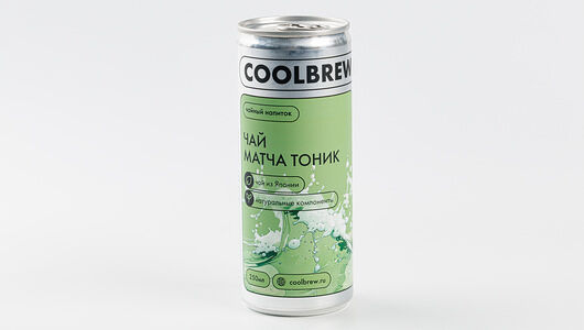 Напиток чайный CoolBrew матча-тоник, 250 мл