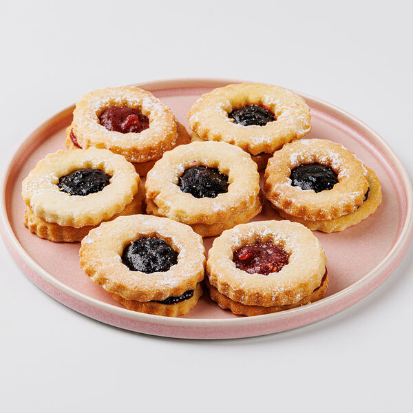 Печенье сдобное с начинкой 