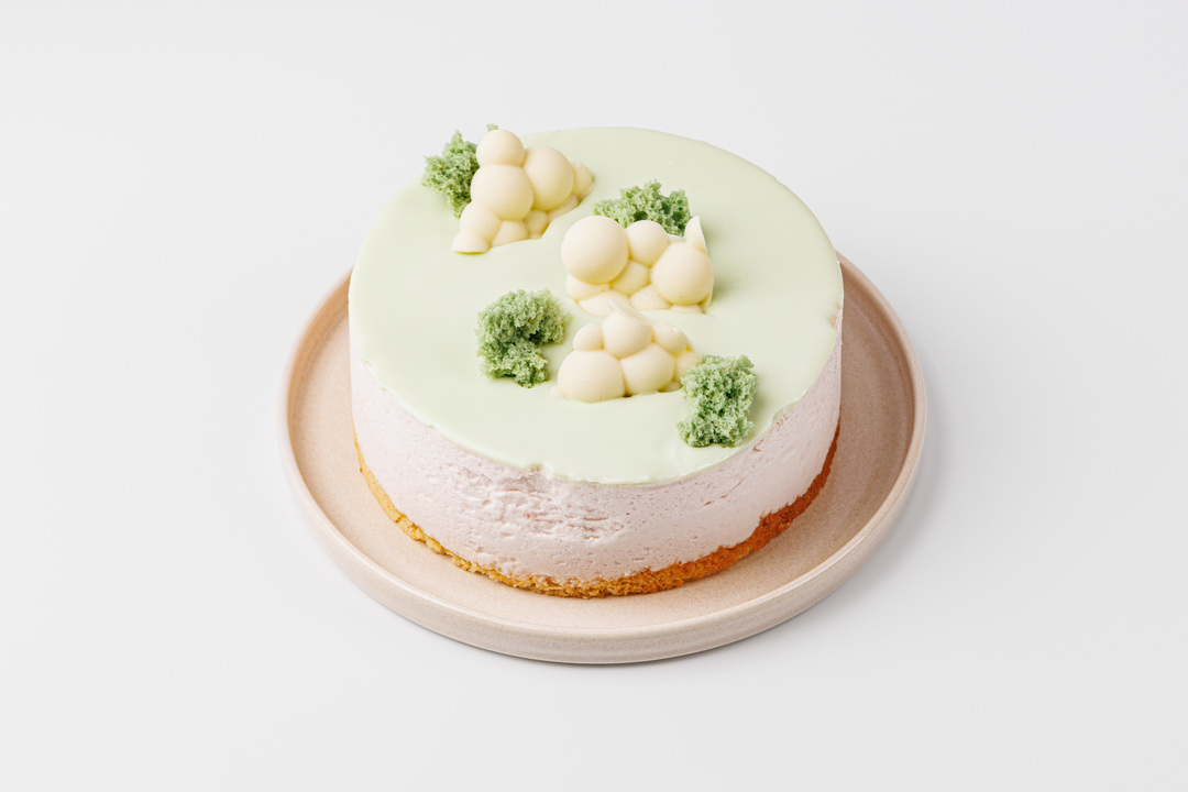 

Торт муссовый "Киви - клубника"