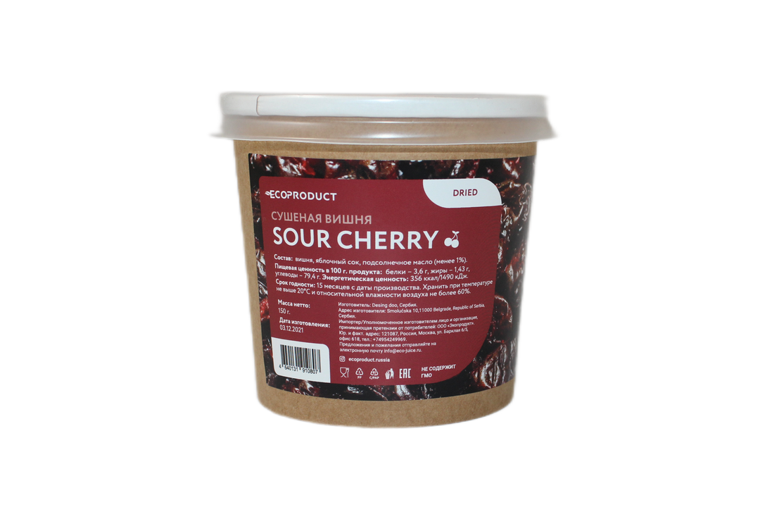 

Вишня сушеная Ecoproduct