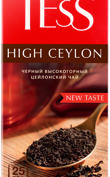 Чай Tess High Ceylon черный пакетир 2,25г*25пак