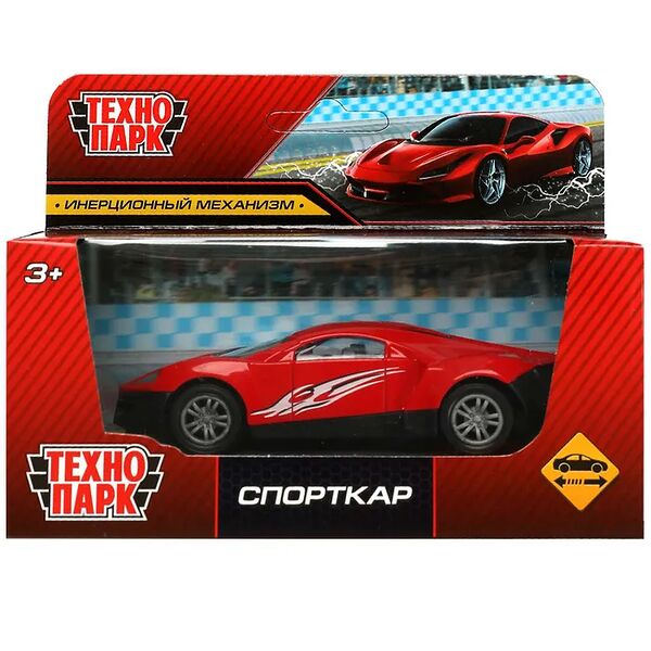 Игрушка Симбат Технопарк Машина металл инерция 10.5см в ассортименте