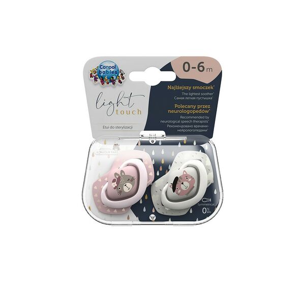 СОСКА - ПУСТЫШКА СИЛИКОНОВАЯ (УПАКОВКА=2ШТ.) Арт.22/647_pin Canpol babies