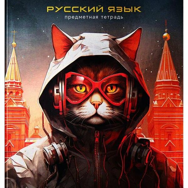 Тетрадь предметная BG Мир будущего Русский язык линейка А5, 48 л