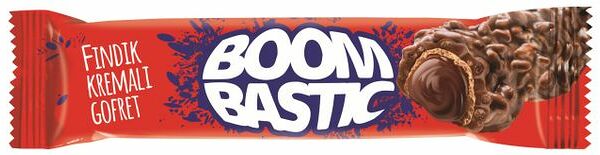 Батончик Boombastic с ореховым кремом и хрустящим рисом 32г