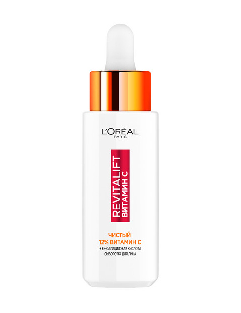 

Сыворотка для лица L'Oreal Paris Revitalift с чистым 12% витамином С 30 мл