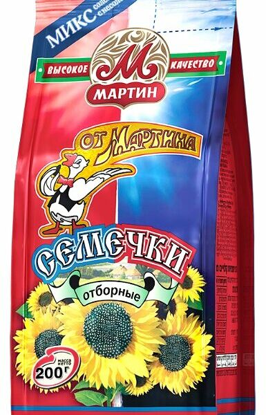 Семена подсолнечника От Мартина Отборные Микс соленых с несолеными
