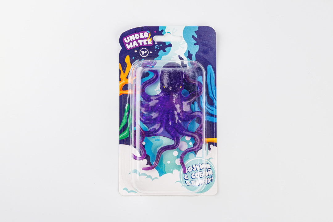 

Игрушка Морские обитатели эластичная 1 шт в ассортименте