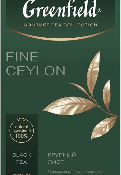 Чай черный Greenfield Fine Ceylon 90г