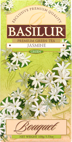 Чай зеленый Basilur Жасмин, листовой, 100 г