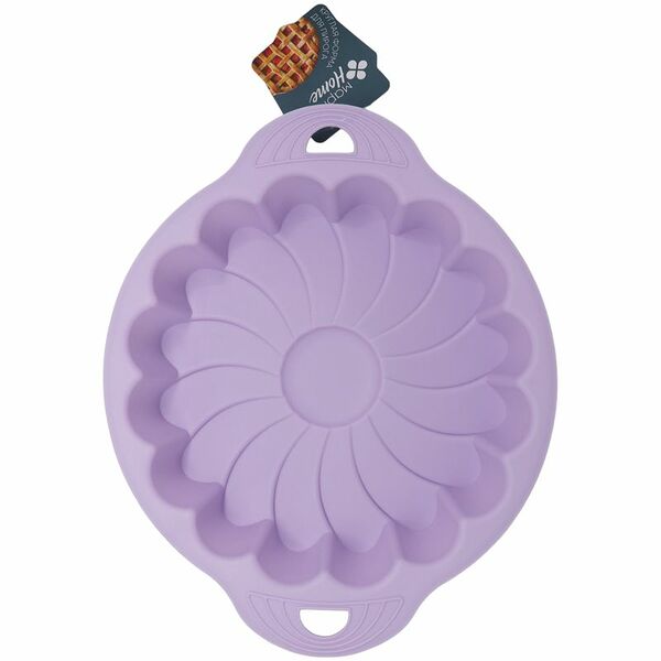 Форма для пирога круглая 23.5х23.5х4.2см Маркет Home цвет в ассортименте