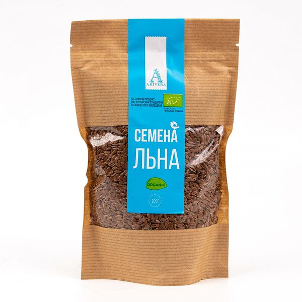 Семена льна ARIVERA масличного, 200г