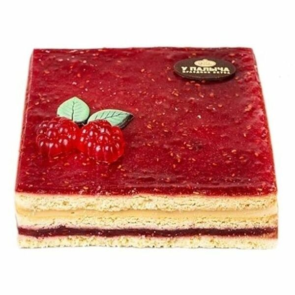 Торт У ПАЛЫЧА песочный с малиной и соленой карамелью 800г