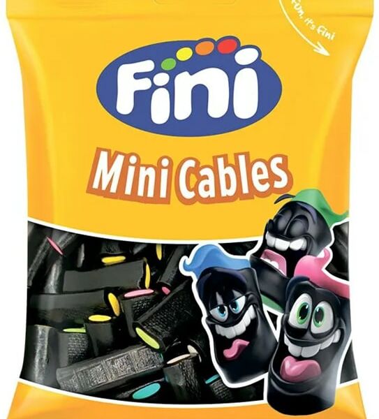 Мармелад Fini жевательный Ассорти Лакрица Мини-кабели 90г