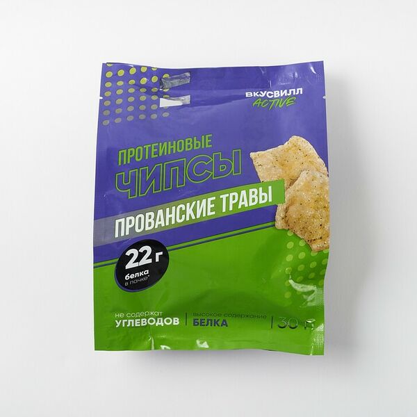 Чипсы протеиновые безуглеводные Geon Прованские травы