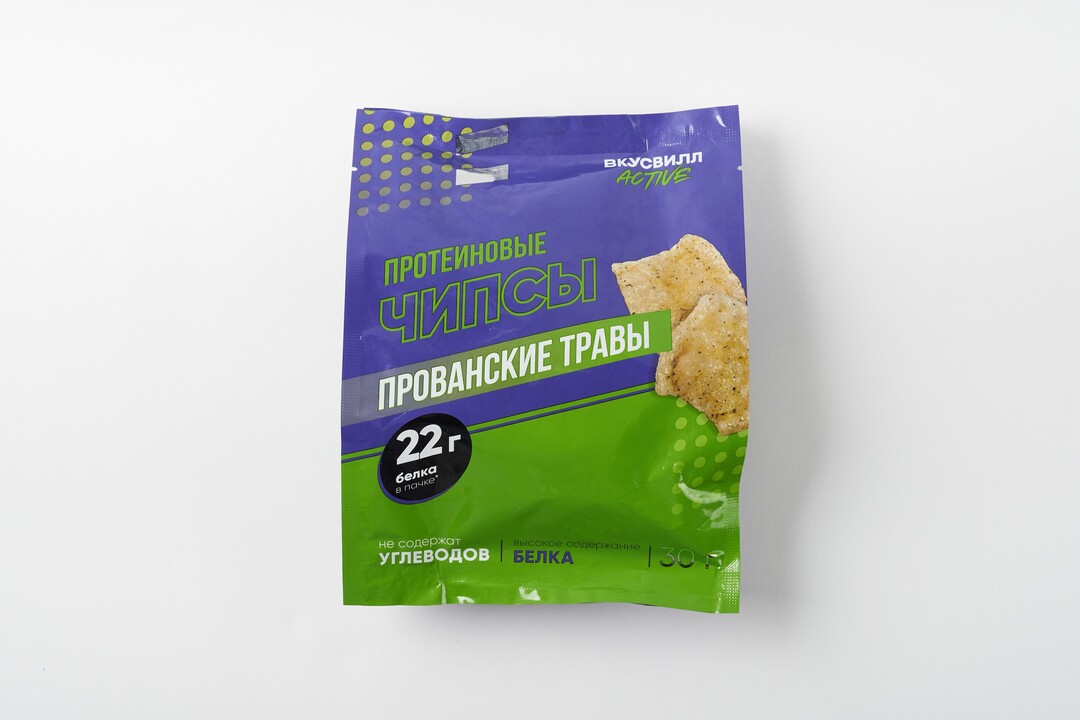 

Чипсы протеиновые Прованские травы ВкусВилл 30 г