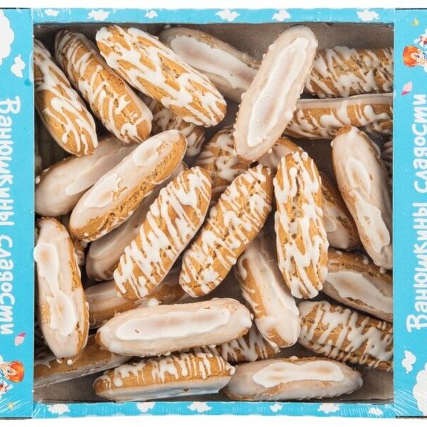 Печенье Заварушечка Ванюшкины сладости в белой глазури