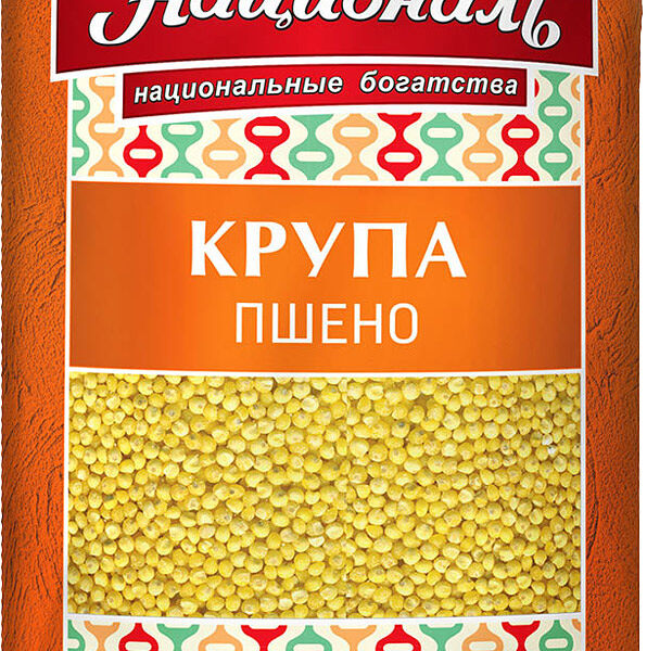 Крупа Националь Пшено шлифованное 900 г