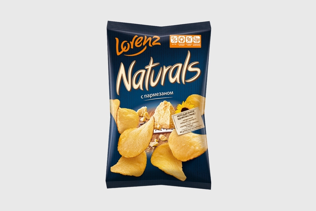

Чипсы картофельные Lorenz Naturals с пармезаном 100 г