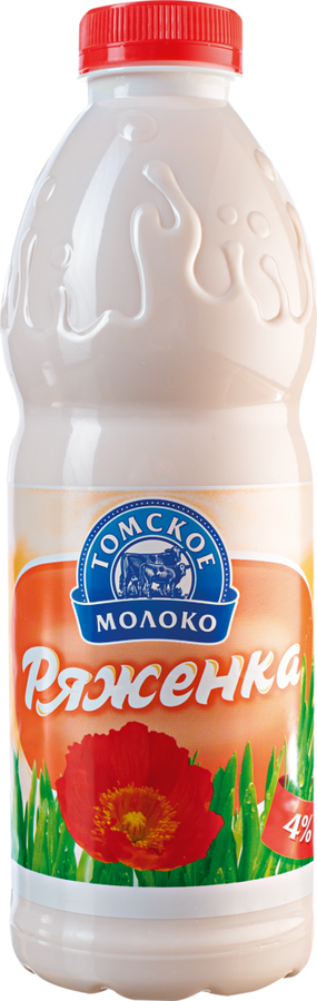 

Ряженка Томское Молоко 4% 900 мл