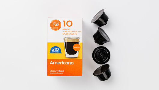 Кофе в капсулах Dolce Gusto Americano, 10 штук