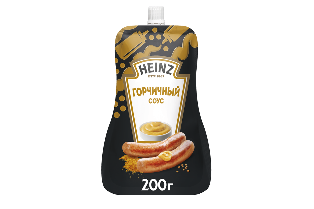 

Соус Heinz Горчичный дой-пак 200 г