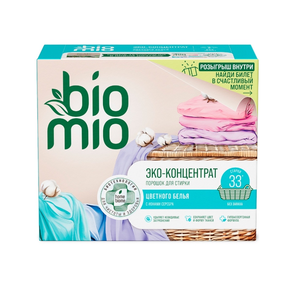 

Стиральный порошок BioMio Colors&Whites Универсальный 1 кг