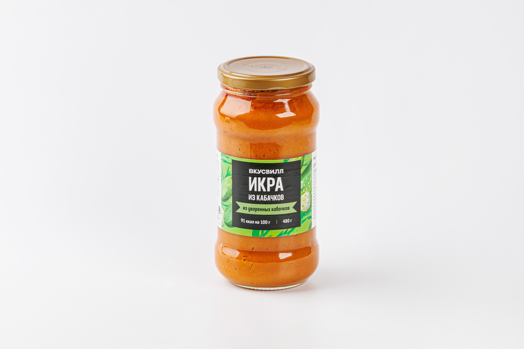 

Икра ВкусВилл из кабачков 480 г