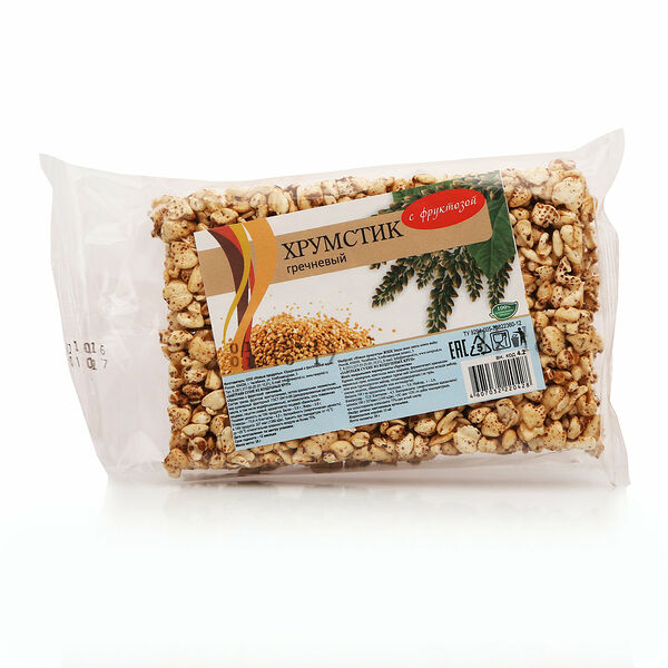 Батончик Хрумстик гречневый с фруктозой 35 г