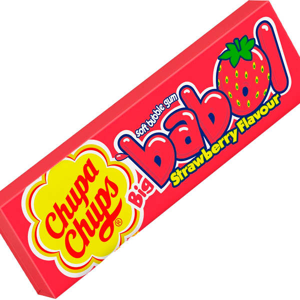 Жевательная резинка Chupa-Chups Биг Бабол со вкусом Клубники 21 г