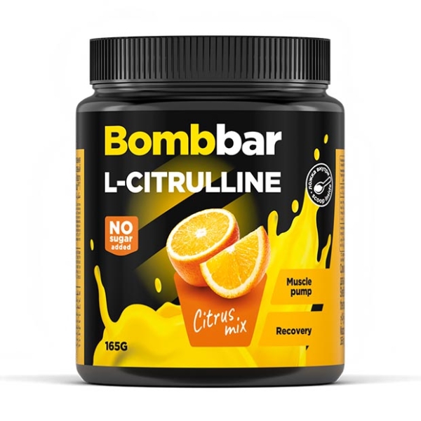 

Коктейль протеиновый Bombbar L-Citrulline цитрусовый микс 165 г