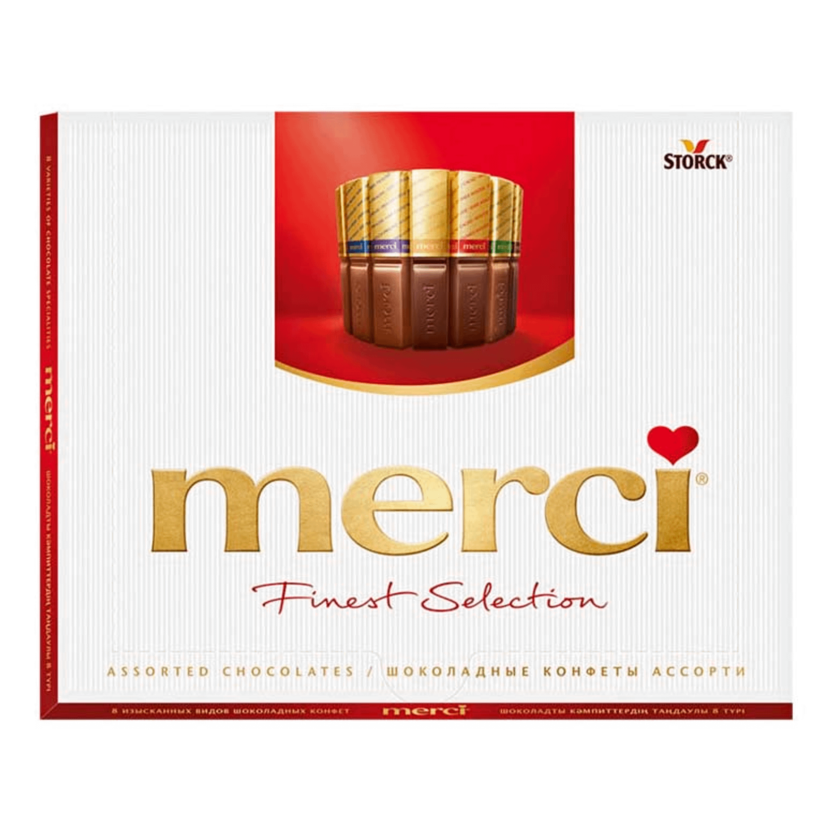 

Шоколадные конфеты Merci Ассорти 8 видов 200 г