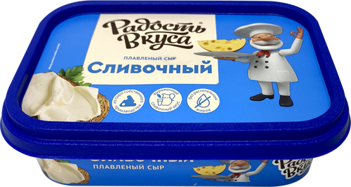 

Сыр Радость вкуса плавленый Сливочный 30% без змж 180 г