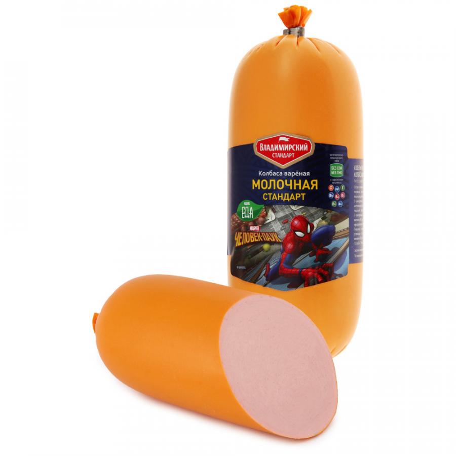 

Колбаса вареная Владимирский стандарт Молочная стандарт 430 г
