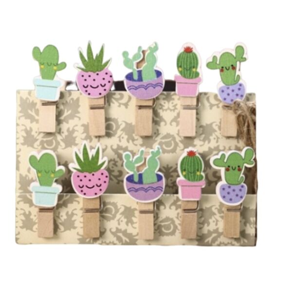 Набор прищепок iLikeGift Кактус, Россия